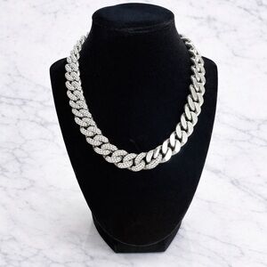 ❌SOLD❌ Saint Laurent Cuban Link Chain Necklace